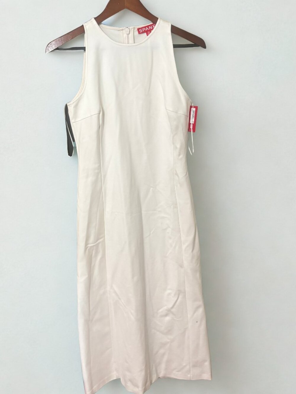 NEW NWT SPANX Ponte Sleeveless A-Line Midi Dress - Picture 2 of 8